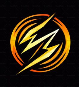 Energiegeladener Blitz